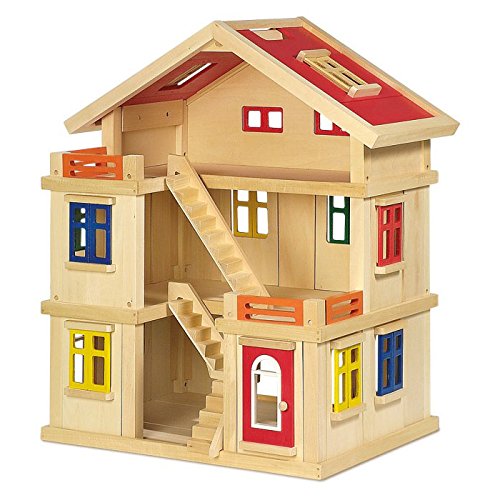 Preisvergleich Produktbild Small Foot 4621 PUPPENHAUS, Deluxe