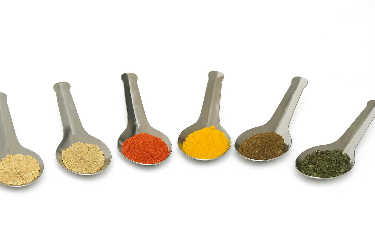 Mini Spice Spoons Set - 6 Stainless Steel -5