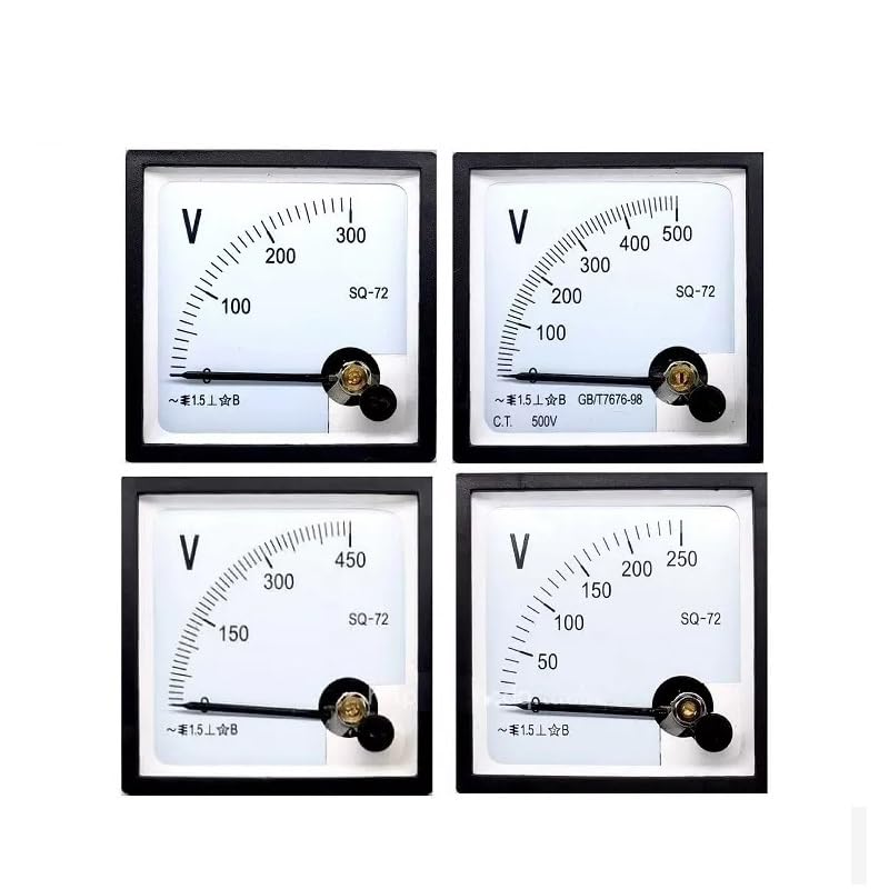 Voltmètre AC SQ-72 pour une lecture instantanée de la tension AC300V