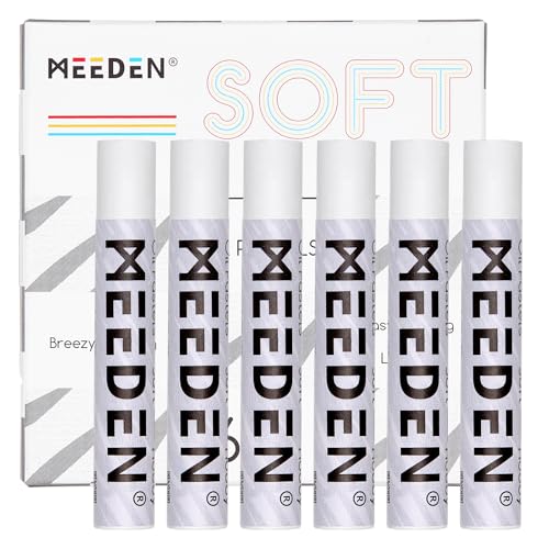 MEEDEN Soft White Oil Pastels: 6 Pcs Oil Pastels for Artists Beginners Adults - Smooth Oil Pastel Crayons for Art Supplies, Painting, Drawing, Blending, Layering, Shading option