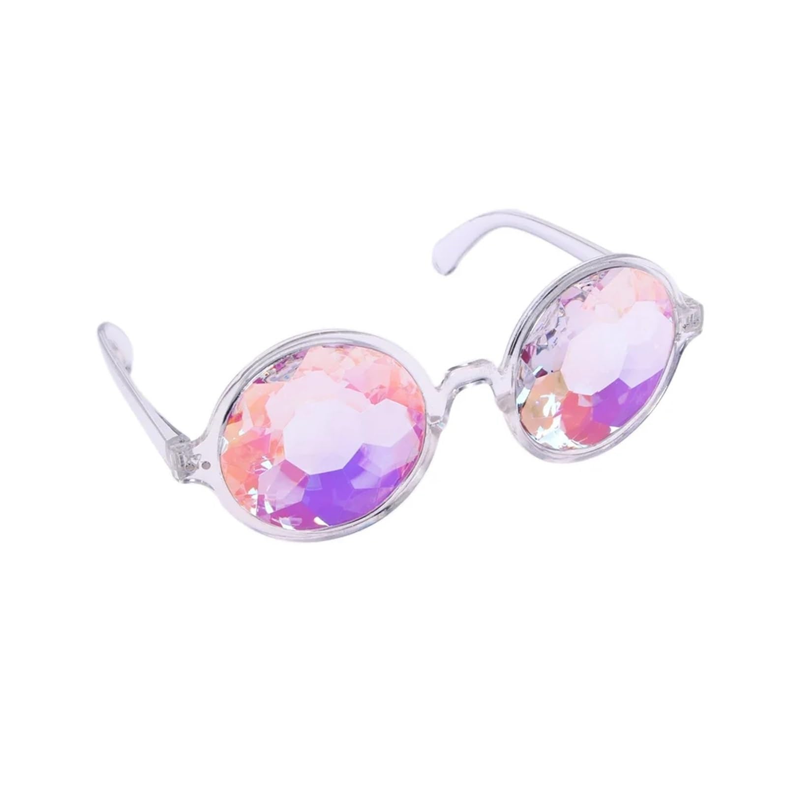 Psychedelic Brillen Männer Frauen Lustige Runde Sonnenbrille Rave Festival Weibliche Karneval Party Königin Gläser FüR Party