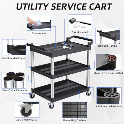 Electric Utility Cart for Warehouse