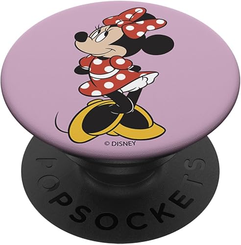 Disney Mickey And Friends Minnie - PopSockets de retrato tradicional con agarre y soporte para teléfonos y tabletas