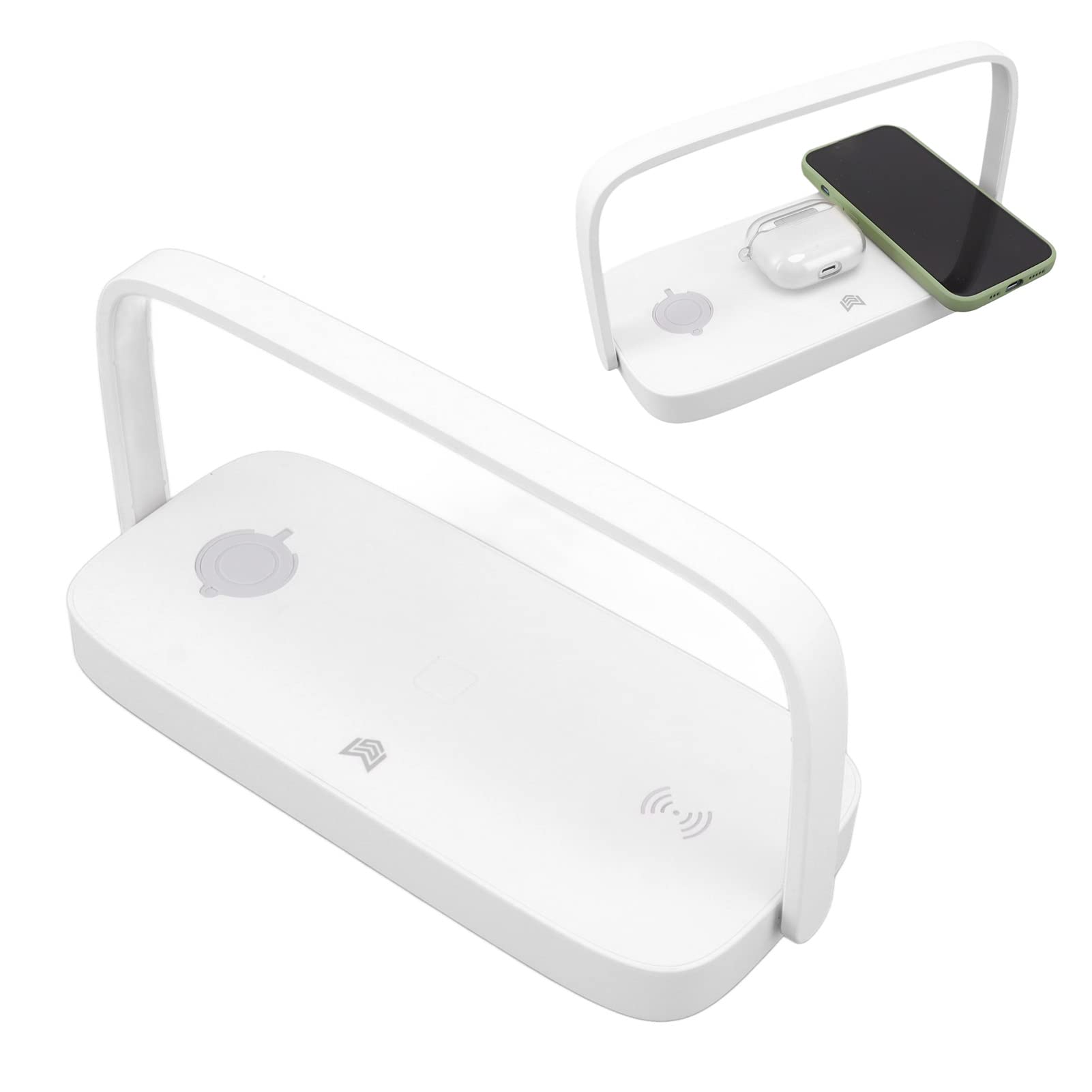 Caricabatterie Wireless 3 in 1 con Protezione da Sovracorrente, Sovratensione, Raffreddamento Rapido E Luce Notturna - Idea Regalo