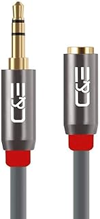 campe-cne414503-50-ft152-m-35mm-aux-male-to-female-extension-stereo-audio-cable-grey-50-feet