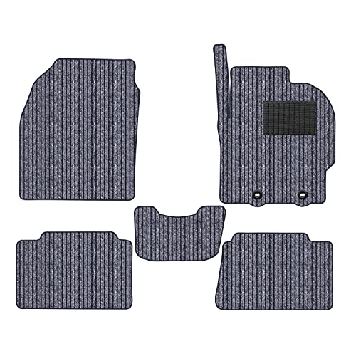 Aviles トヨタ 互換品 ヤリス 10系 200系 フロアマット【3色から選択】(02:2WD MTガソリン, 02:グレー)