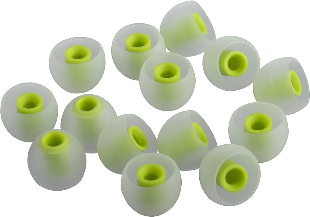 pmw - Silicone Ear Tips - Rubber Earbuds for Earpads, Earplugs for Replacement in Earphones and Bluetooth Medium Size - Rubber Ear Cushion, Earphone Tips - 5 Pairs (10pcs, Random Colours)-image-48
