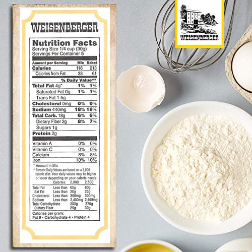 image for Weisenberger Biscuit Mix - Southern Style Buttermilk Biscuit Mix - Mad