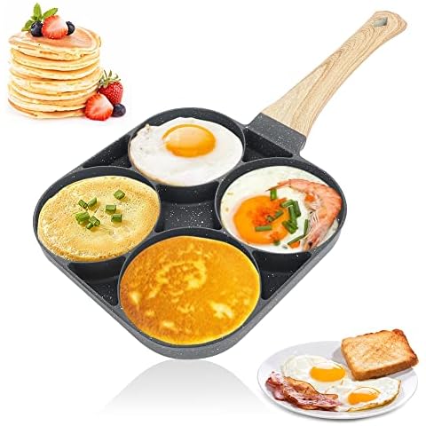 RANJIMA Poêle à Pancakes 4 Emplacements Cover