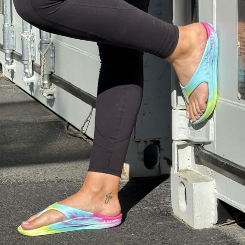 Image of Telic Unisex Adult Energy Flip Flop Arch Support Cushioned Sandals