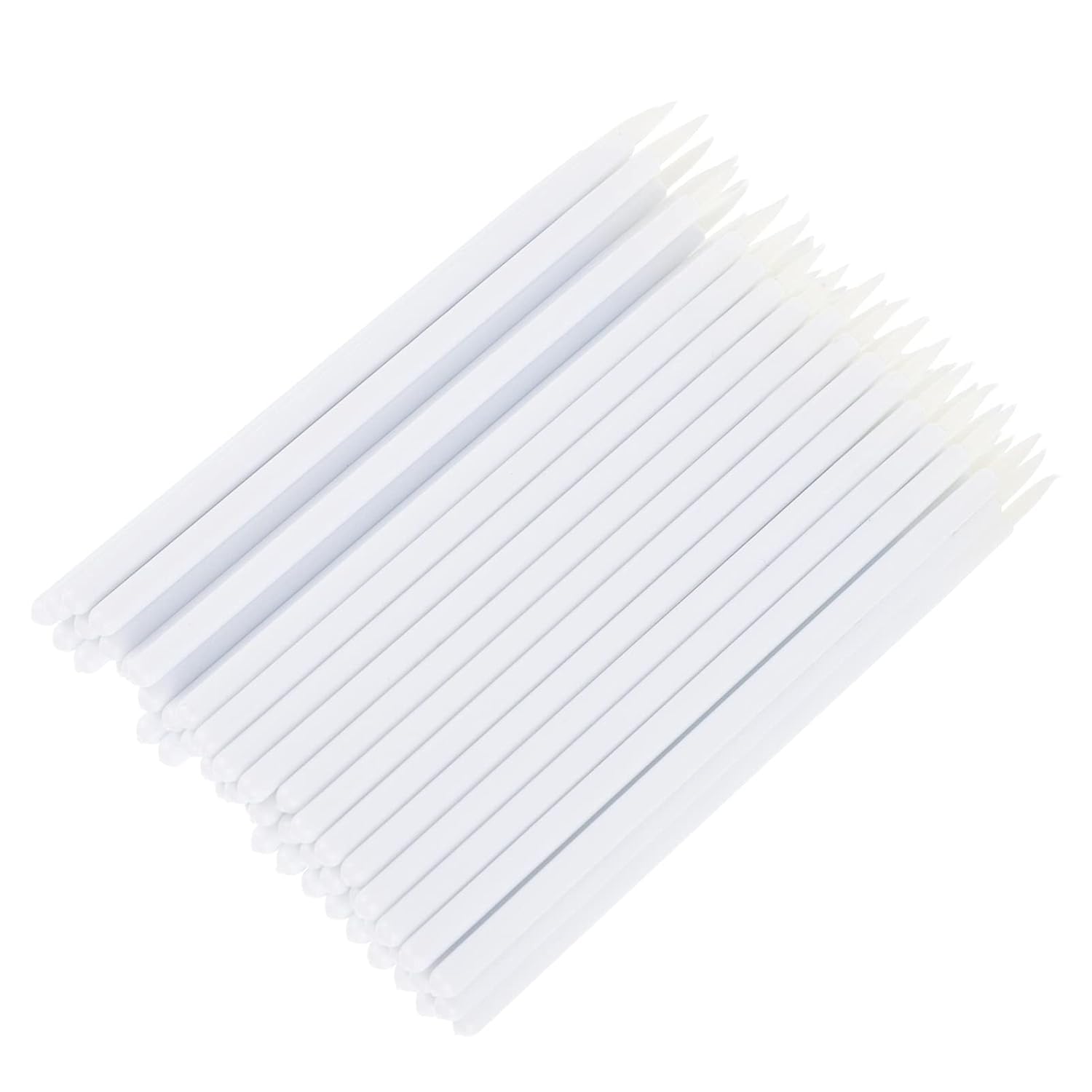 Beavorty 300pcs Cosmetic Eye Brush Eyeliner Brush Applicator Makeup Eyeliner Wand Fiber for Home Salon