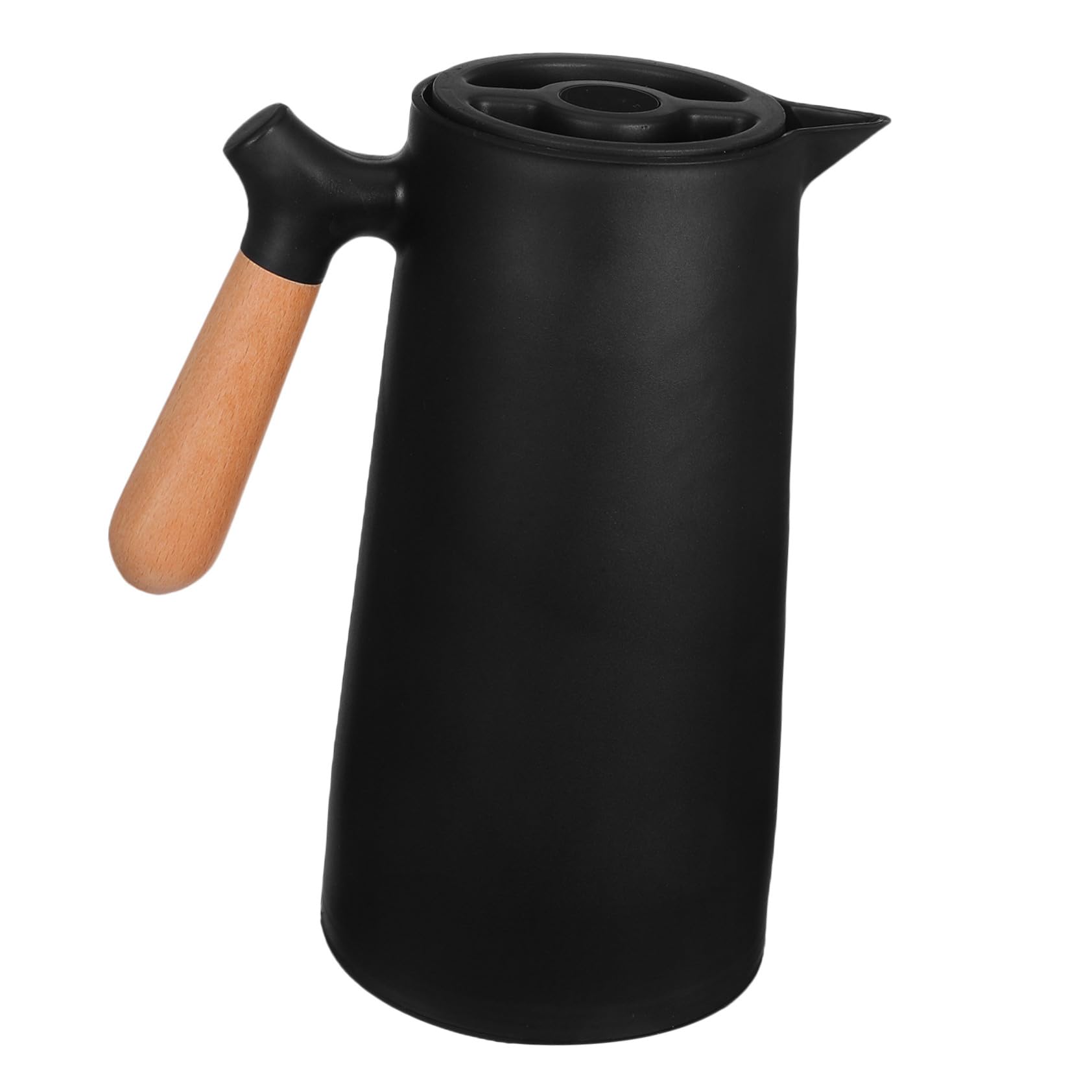 Borraccia in Vetro da 1l Rivestimento Plastico Nero
