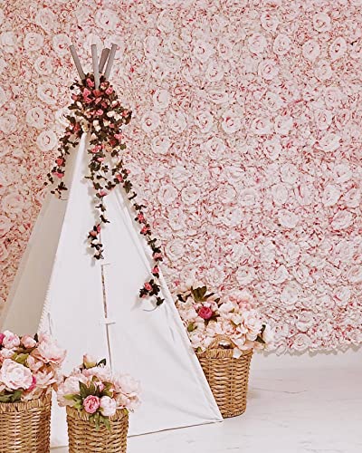 Blush Blooms Decor Flower Panels for Flower Wall (6 Pack)