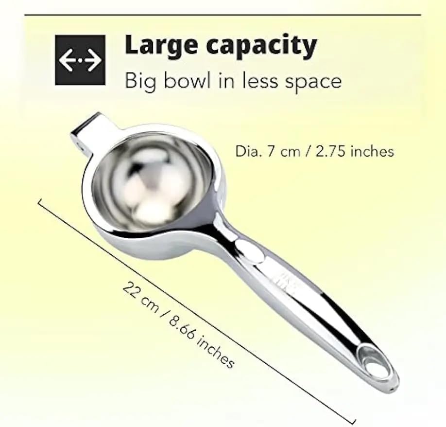 Miniatura 4 de Generic Exprimidor de limón, para frutas cítricas, verduras, frutas, normal, amarilloplata