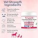 Pet Health Pharma Truseb Topical Ketoconazole and Chlorhexidine Wipes for Dogs, Cats and Horses - with Aloe for Cleansing - 50 Count (Ketoconazole & Chlorhexidine Wipes, 50 Count)