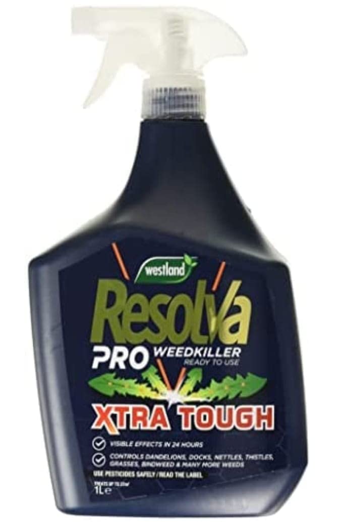 Resolva Pro Weed killer Extra Tough Weed killer 1ltr Amazon.co.uk