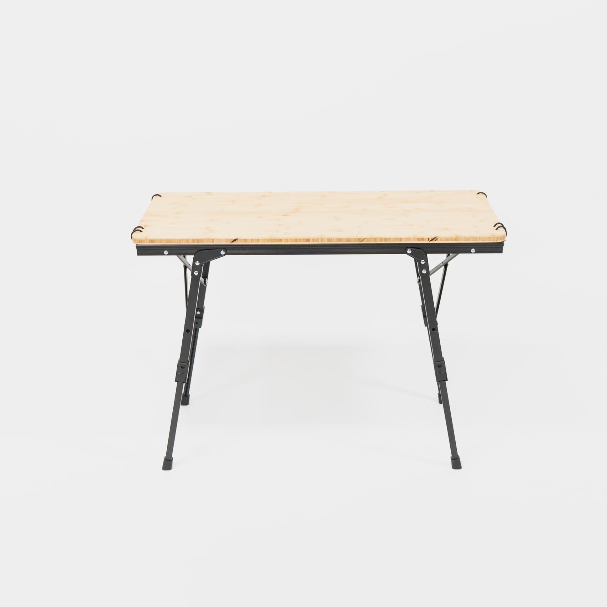 BOXIO - Doorboard : table suspendue d'extérieur en bambou – Étagère suspendue & table de camping en bois pour camping-car, Vanlife & Bus VW – 90 x 41 x 1,5 – Table haute réglable en hauteur comme