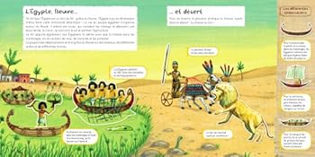 Paperback Au temps des pharaons (Documentaires) [French] Book