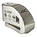 Produktbild JDC Motorrad Bremsscheibenschloss Alarm - Jaws - Gebürstetes Metall