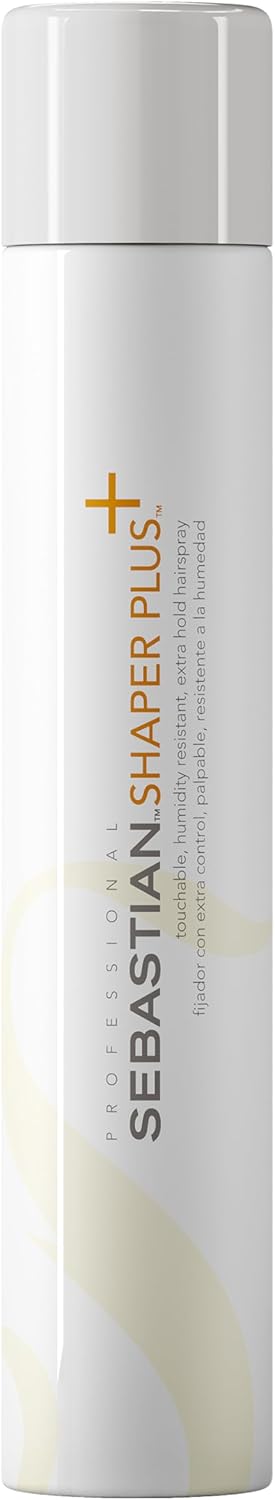 Sebastian Professional Shaper Plus Hairspray, 80% VOC | Humidity Resistant, Original Extra Hold | 10.6 oz