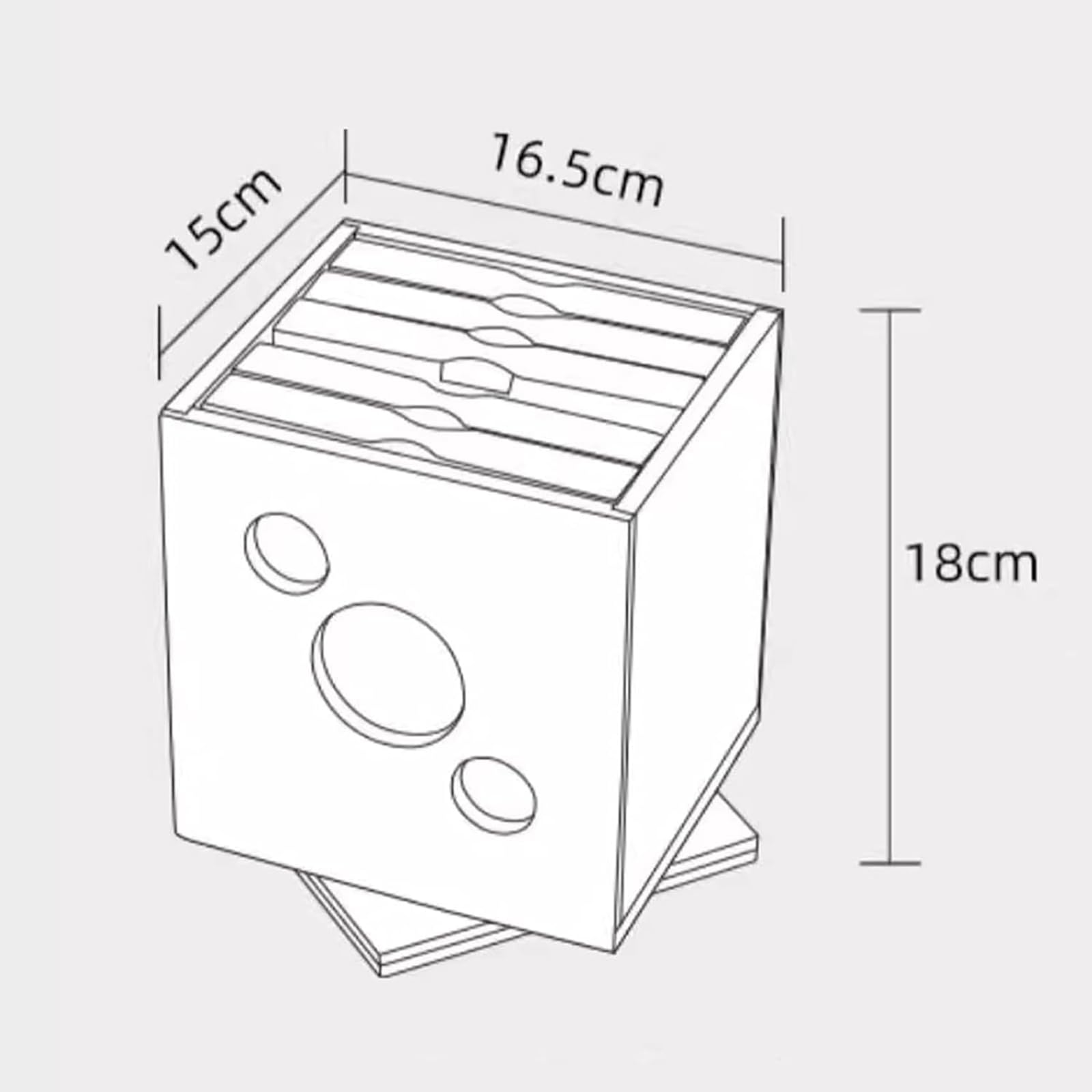 Organizer per CD e DVD, con base girevole a 360°, può contenere fino a 50 dischi, include custodia protettiva, ideale per casa o ufficio