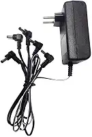 Fonte Pedal Pedaleira 9V 1000Ma Bivolt Para 5 Pedais