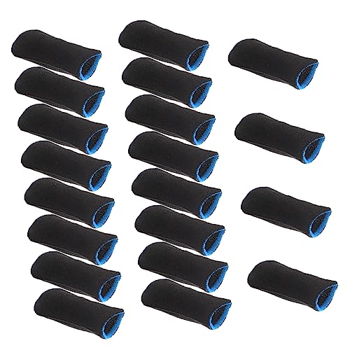 10 Paia Copripunte Antiscivolo per Touchscreen Maniche Traspiranti e Resistenti al Sudore Protezioni per Gaming con Blu Migliorano Precisione e Comfort per Giocatori Mobili