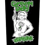 Green Day Back Patch Kerplunk Band Logo Official Black