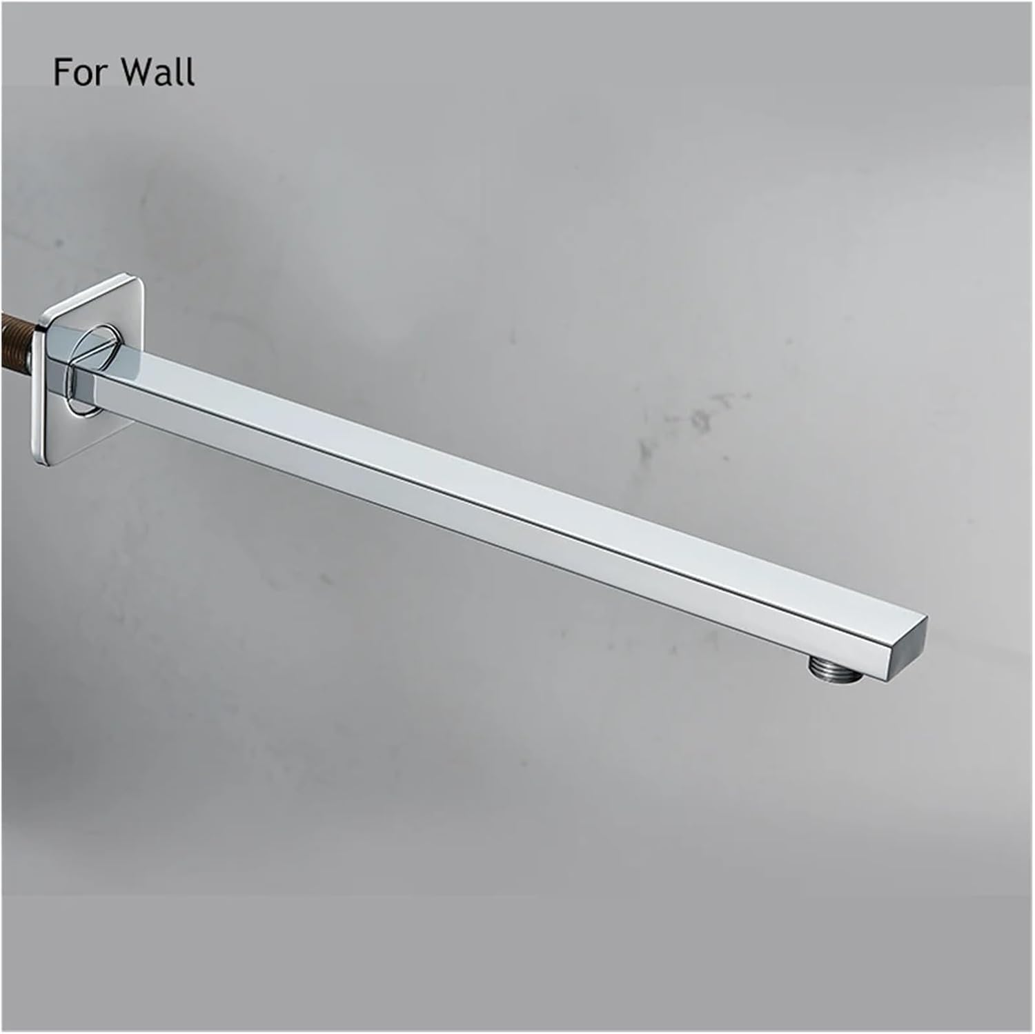 1PCS Bathroom Brass Shower Arm(Matte Black A)