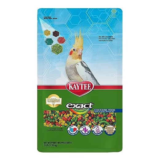 Kaytee Exact Rainbow Cockatiel 3 lb