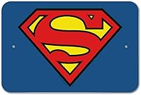 Vista 8 de GRAPHICS & MORE Letrero de Superman Classic S Shield Logo Home Business Office