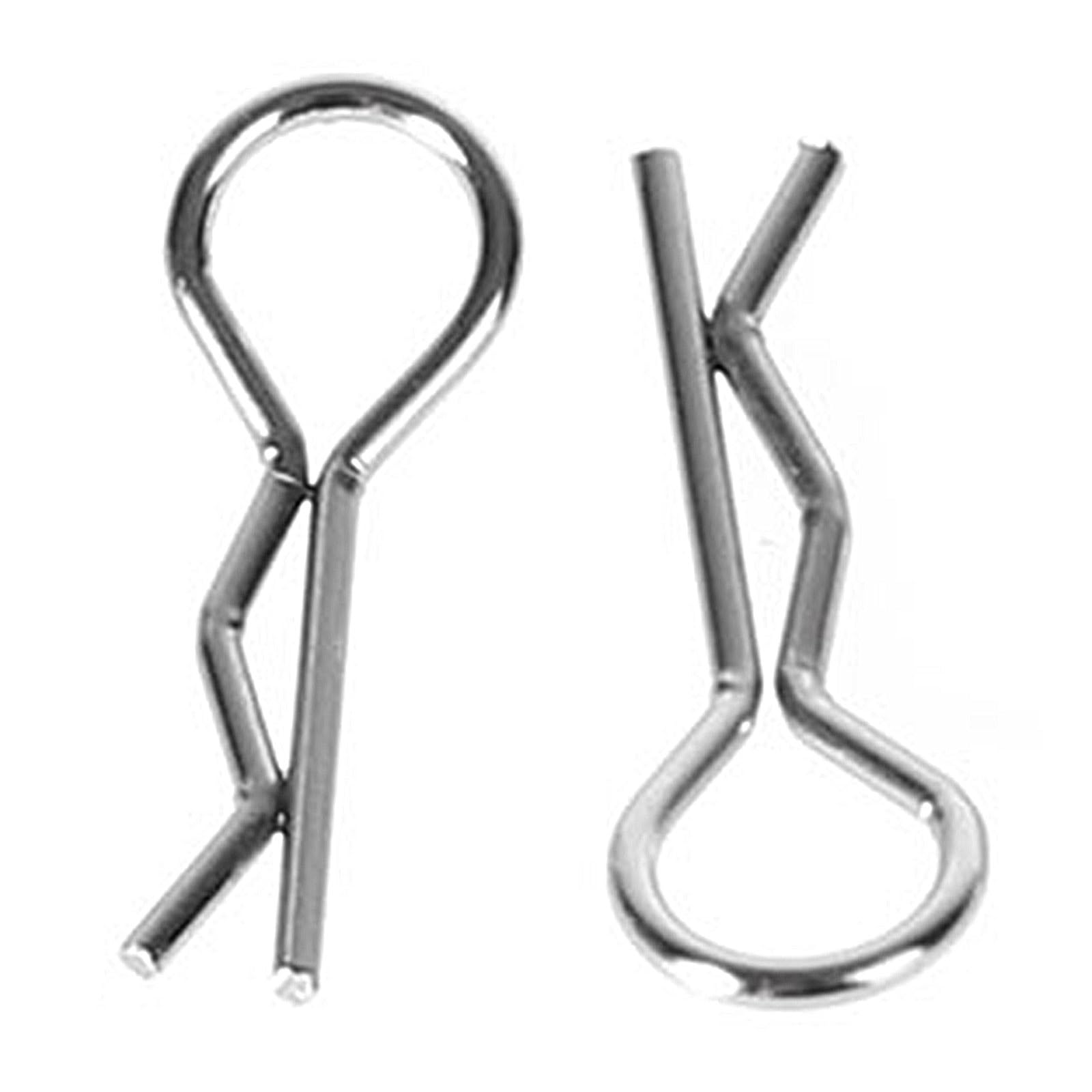 12Pcs Body for Shell Clips Pin Stainless Steel for HSP Redcat HPI 1/10 Model