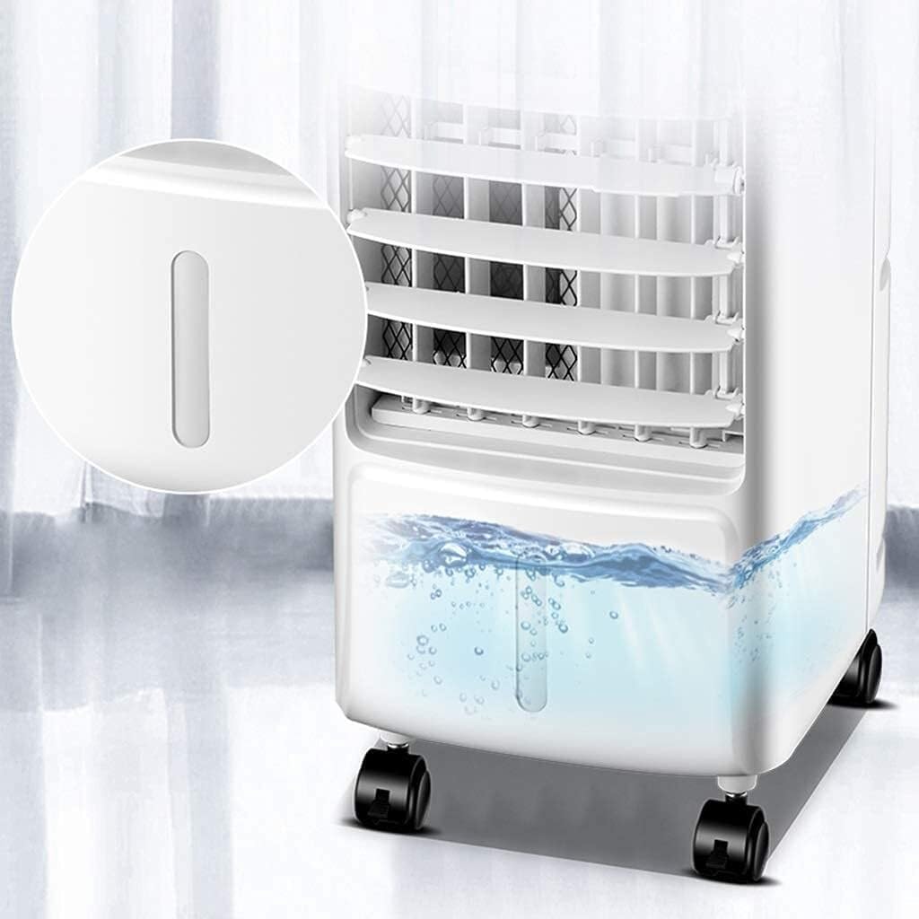 Portable Evaporative Cooler 3-in-1 Air Conditioner Fan, Humidifier, Misting Fan with 3 Speed Settings for Home Office Bedroom