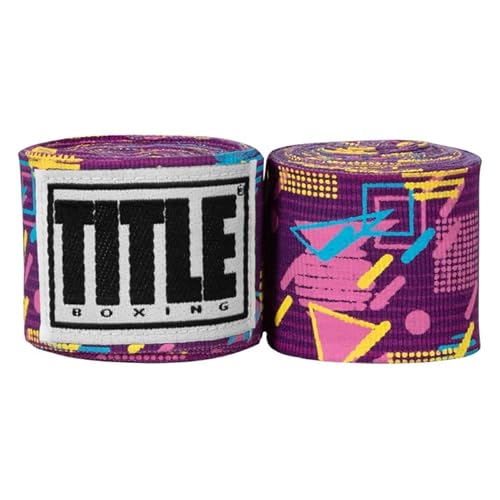 Title Boxing Print Hand Wraps 180