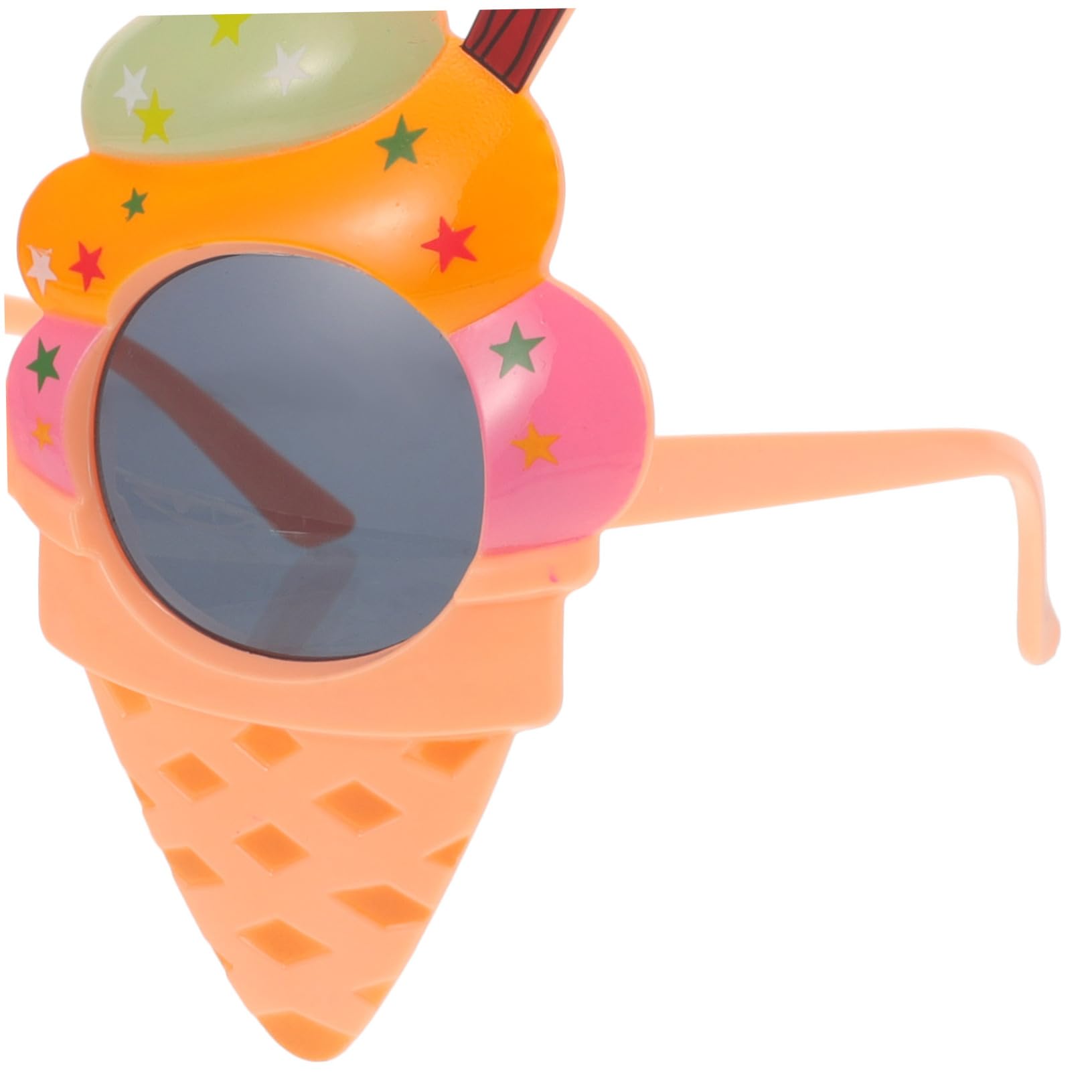 8 Stck. Teiliges Hawaii Party Brillen Eiscreme Design Lustige Brille Fotorequisite Leichtes Kunststoff Accessoire für Strand Karneval Festival Erwachsene