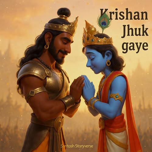 कर्ण का आख़िरी सच | क्यों श्रीकृष्ण ने दानवीर कर्ण को प्रणाम किया? | Santosh Storyverse copertina