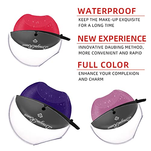 Paminify Lazy Lipstick, Pearl Lipstick Magic Color Changing Lipstick,Labiales Magicos Waterproof Moisturizing Lipstick,Long Lasting Lip Stain Non-Stick Cup Lip Shape Smooth Lipstick For Women,Light Purple #TOP5