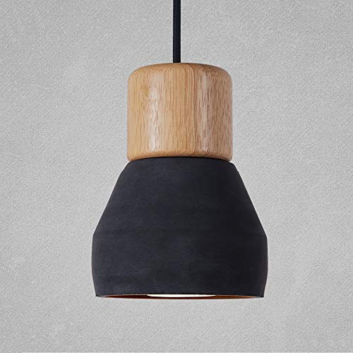 Chandelier en ciment de qualité supérieure suspension noire pour bureau élégant
