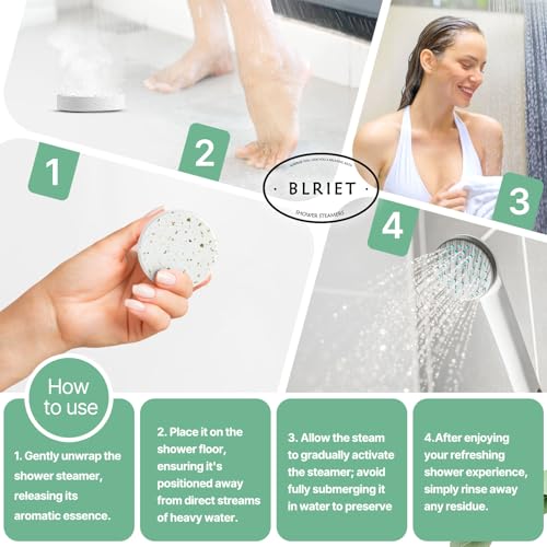 Shower Steamers Aromatherapy 18 Pack Gifts for Women Birthday Christmas Stocking Stuffers White Elephant Natural Essential Oils Stress Relief Mint Lavender Relaxation for Mom her him Men Teens Adults image 5