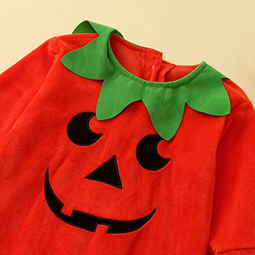 Qfajcp Macacão infantil para meninas, fantasia de bebê e meninas, macacão infantil de Halloween para