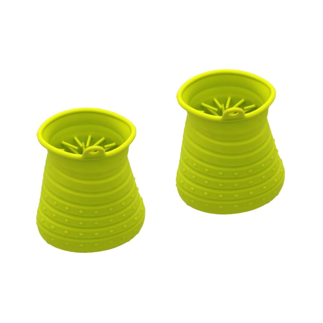 HANABASS 2stücke All- Haustier Fußwasch Und Massagegerät Hunde-pfotenreiniger Für Effektive Und Massage Grün Flexibles Design Für Komfortable Anwendung