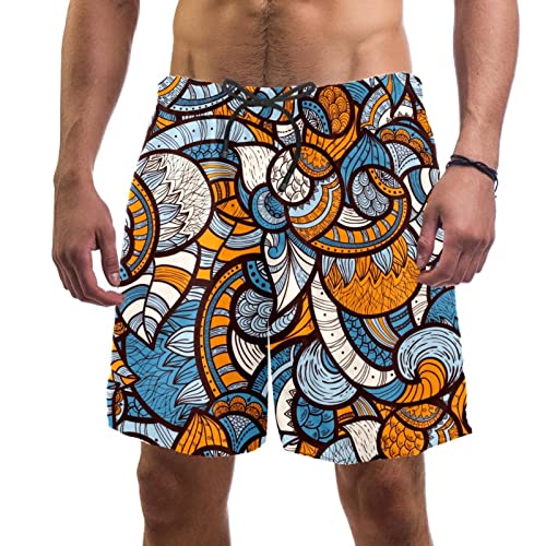 Maillots de bain pour hommes JDEZ short plage floral