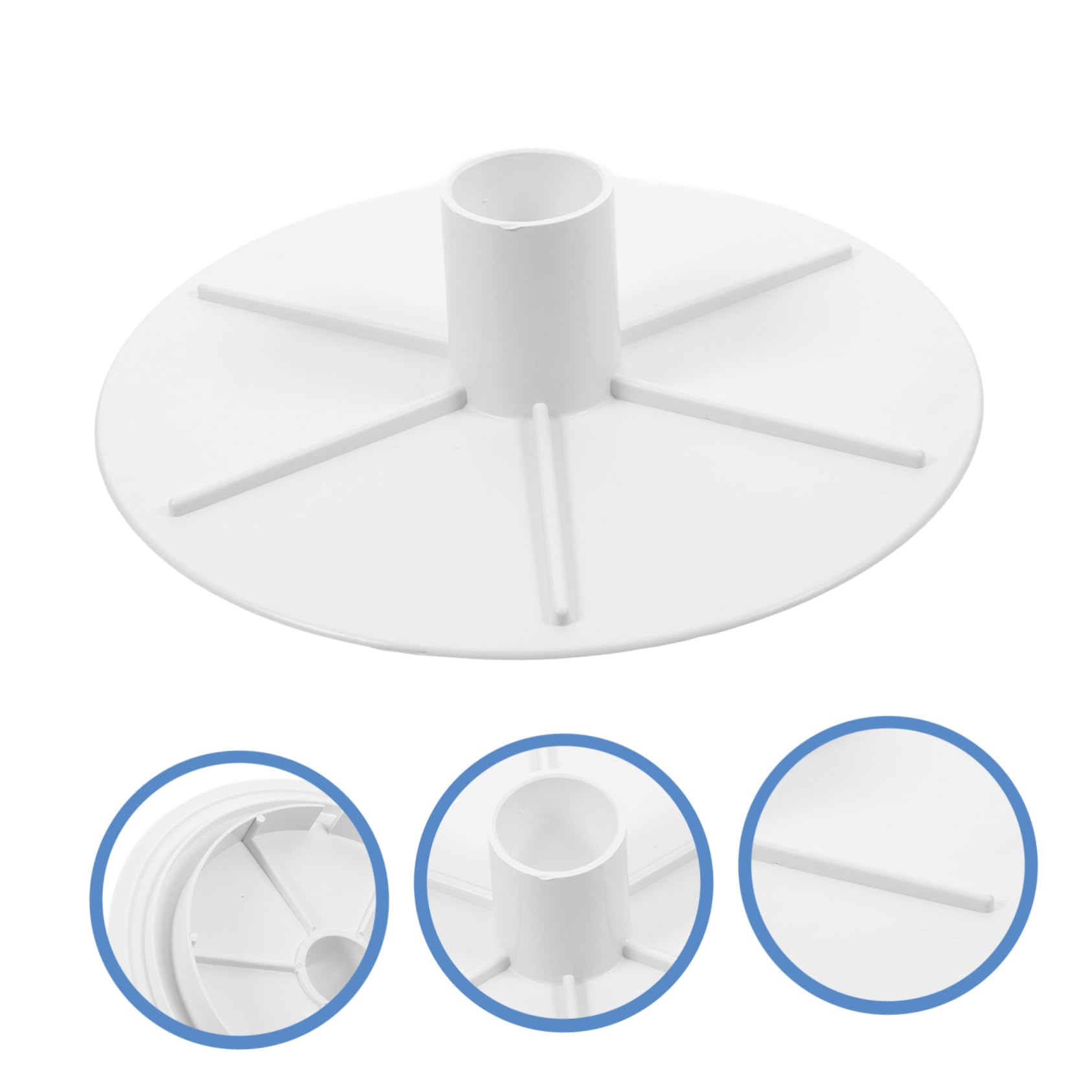 INOOMP 5piezas Placa De Skimmer De Piscina De Adaptador para Aspiradora Fácil Instalación Mantenimiento De Piscinas