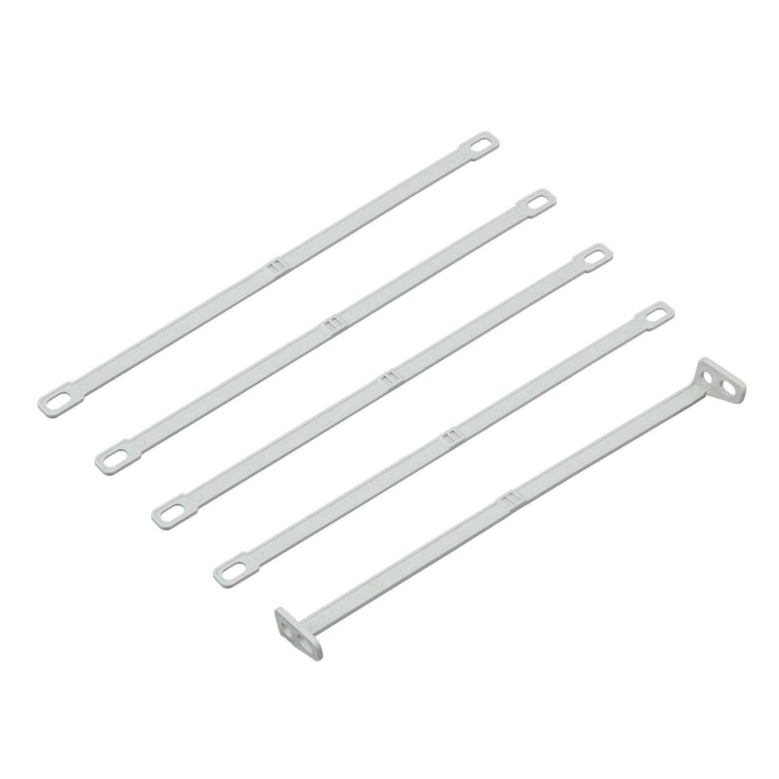 Fahnenschlingen Set ø100mm - 5x Schlingen + Strafferband Für Fahnenmasten