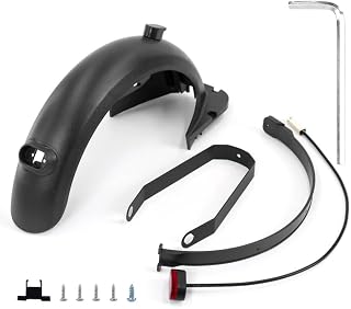 Electric Scooter Rear Mudguard Accessories Set Mudguard Bracket Replacement Part Fender Rear Compatible with G30/MAX G30 Electric Scooter