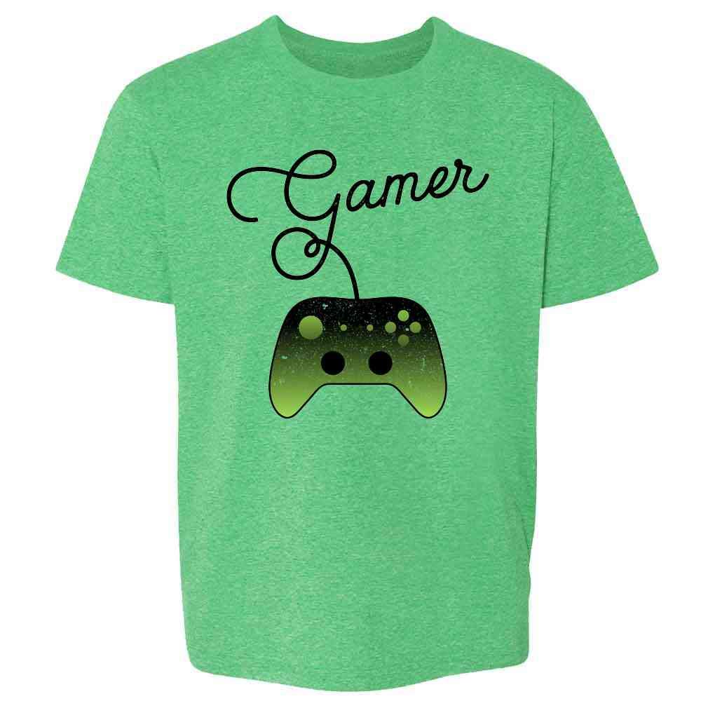 Pop Threads Im a Gamer XB Controller Video Games Youth Kids Girl Boy T-Shirt