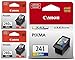 Canon PG-240XL/CL-241Ink Cartridges - Combo Pack, Black