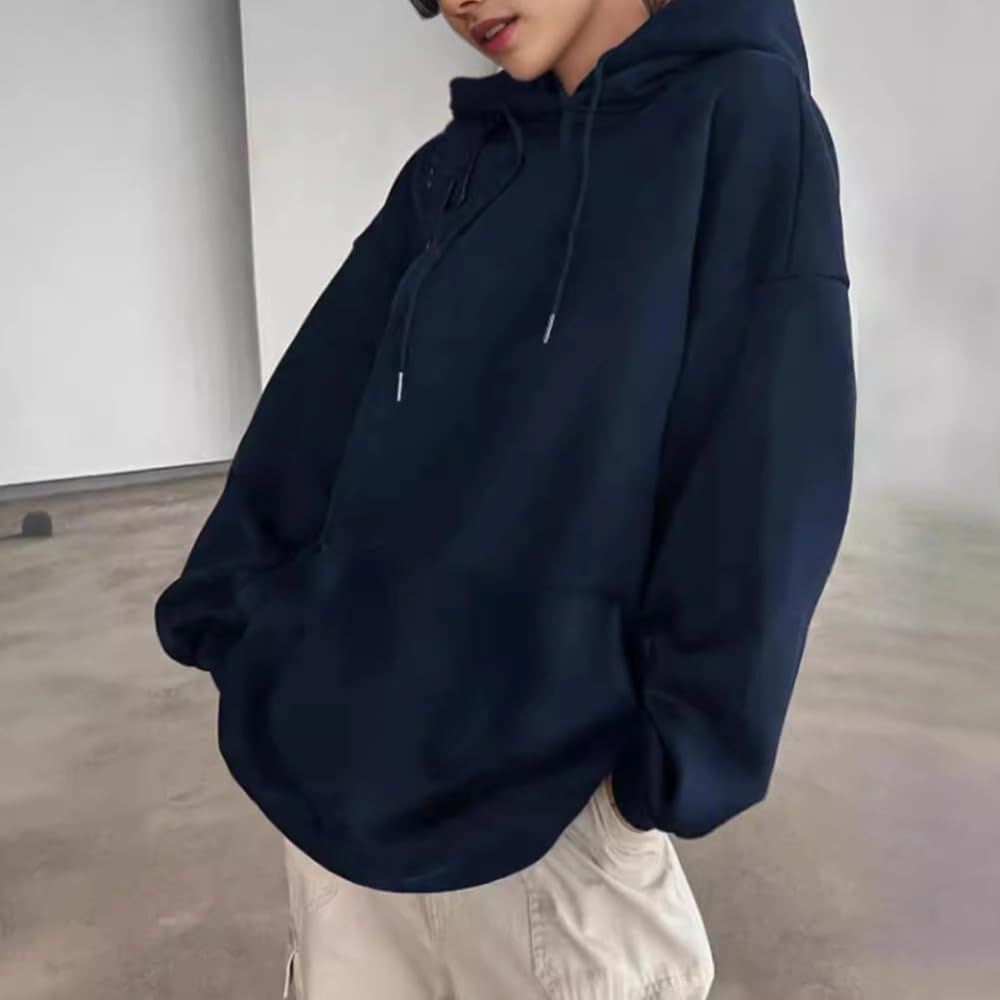 Leopard Star Graphic Y2k Hoodies Print Hooded Oversized Long Sleeve Couple Streetwear Casual Sweatshirt - Image 6