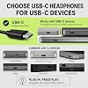 ARTIX CL750 Wired Headphones with Mic and Volume Control — 90% Noise Cancelling Plug In Headphones for Laptop, PC, iPad and Computer Wired, On Ear Head Phone with Cable — (Foldable, Aux Jack 3.5mm) #1