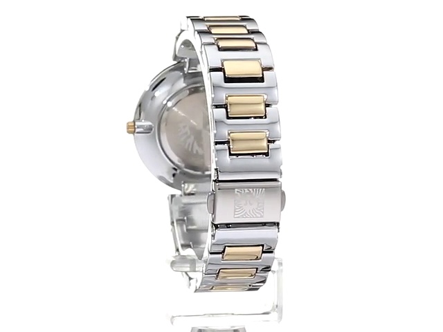 Anne Klein Two Tone Watch 36mm Two Tone Stretch Bracelet AK/1637 Anne Klein Gold Two-Tone Ladies Bracelet Watch - Samsclub.com main image 4